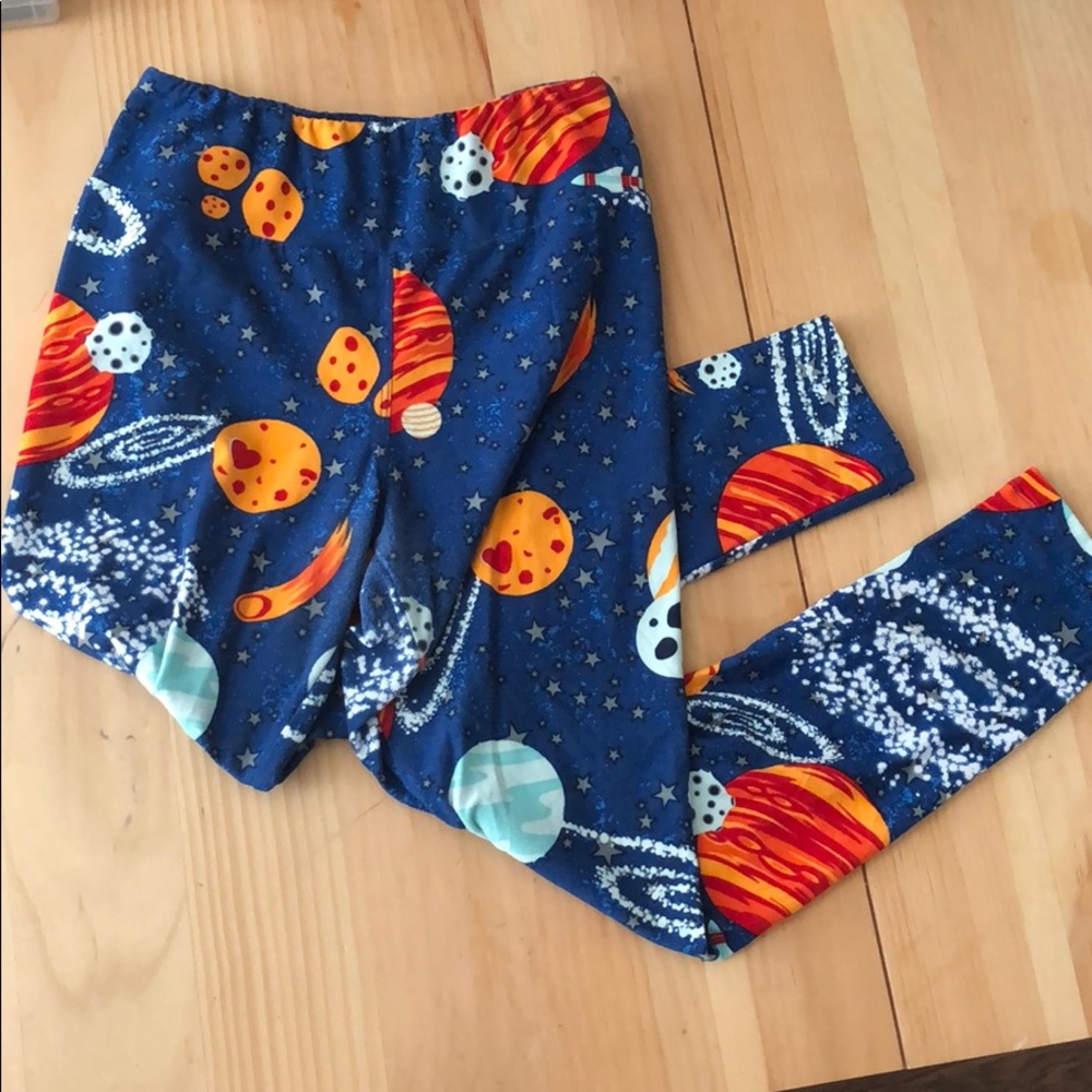 LulaRoe outer space leggings